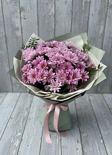 Букет цветов из:  Хризантемы в Шелковской
