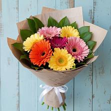 Букет цветов из:  Герберы в Шелковской