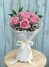 Букет цветов из:  Розы #REPLACE_PRED# Шелковской