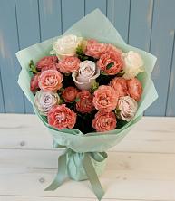 Букет цветов из:  Розы в Шелковской