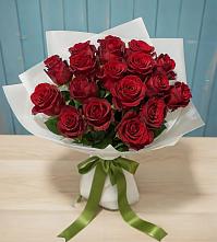 Букет Красные розы в Шелковской