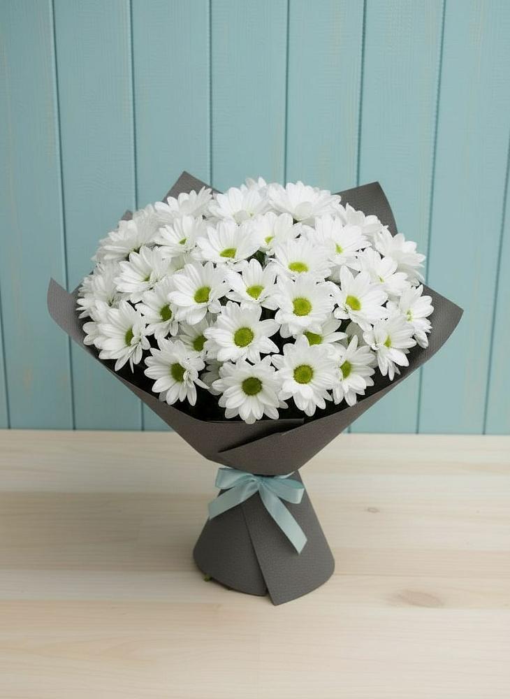 Букет цветов из: Хризантемы в Шелковской