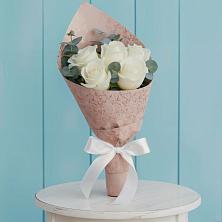 Букет цветов из:  Розы в Шелковской