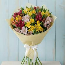 Букет цветов из:  Альстромерии #REPLACE_PRED# Шелковской