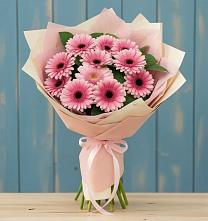 Букет цветов из:  Герберы в Шелковской