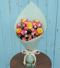 Букет цветов из:  Розы #REPLACE_PRED# Шелковской