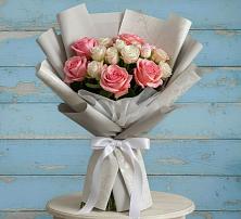 Букет цветов из:  Розы в Шелковской