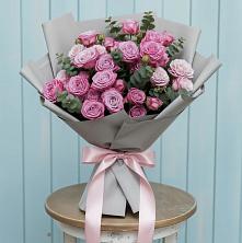 Букет цветов из:  Розы в Шелковской